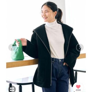 ユナイテッドアローズグリーンレーベルリラクシング(UNITED ARROWS green label relaxing)のグリーンレーベルリラクシング　2WAY ボア フェイクムートン ブルゾン(ブルゾン)