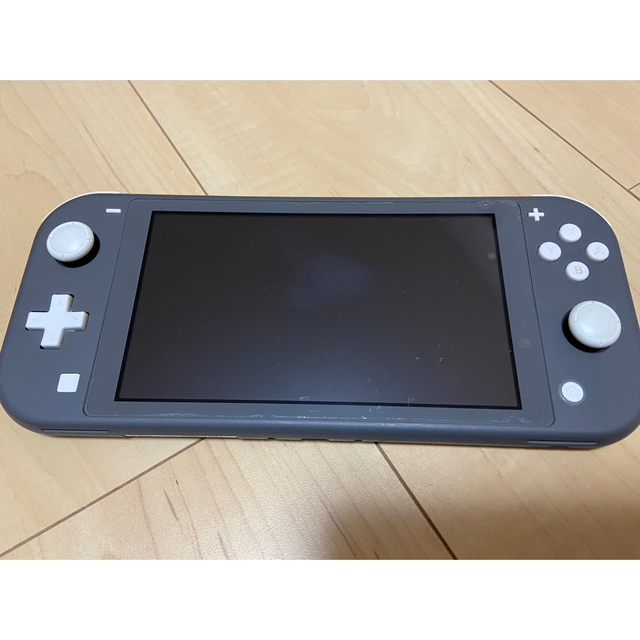 Nintendo Switch(ニンテンドースイッチ)のSwitch lite グレー　あつもりDL版付き　本体のみ エンタメ/ホビーのゲームソフト/ゲーム機本体(家庭用ゲーム機本体)の商品写真