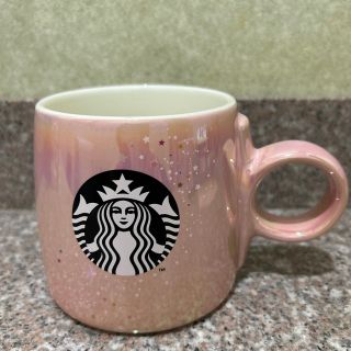 スターバックスコーヒー(Starbucks Coffee)のスタバマグカップ　ホリデー2019ブリリアントピンク(グラス/カップ)