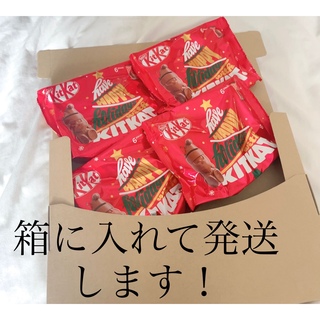 ネスレ(Nestle)のキットカット　ホリデーサンタ　4袋(菓子/デザート)