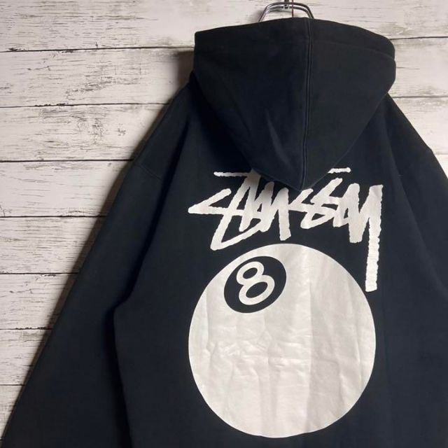 stussy 8ボール　パーカー　早い者勝ち