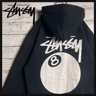 STUSSY - 【大人気】 STUSSY パーカー 8ボール 両面プリント 即完売 ...