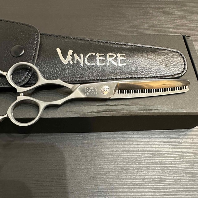 vincere オフセットカットハサミ　5.5インチ　特殊粉末鋼