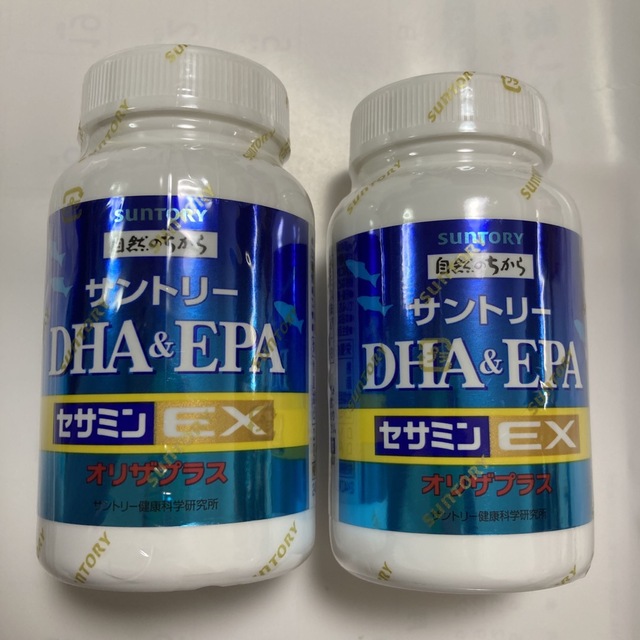 【匿名配送・新品未開封】サントリー☆DHA&EPAセサミンEX240粒☆2セット