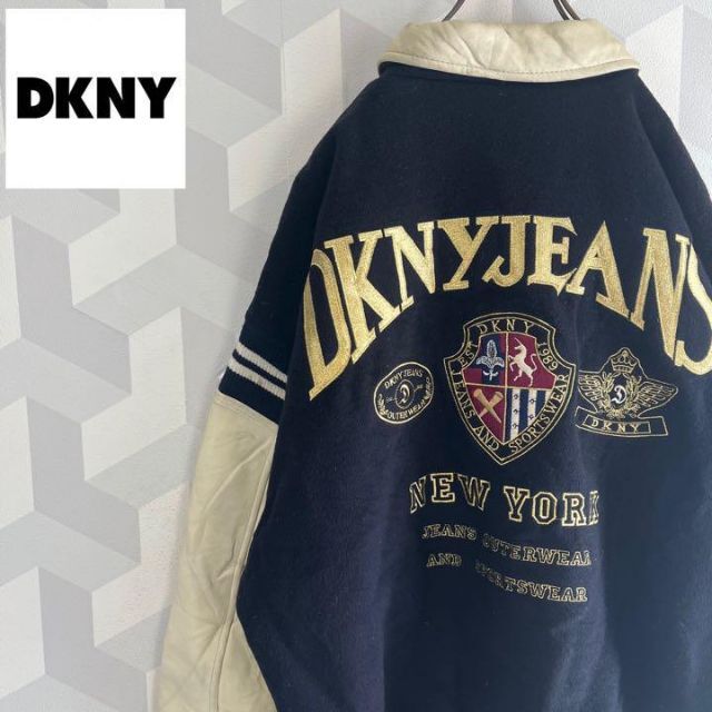 DKNY スタジャン ブラック 古着 - 通販 - wayambaads.com