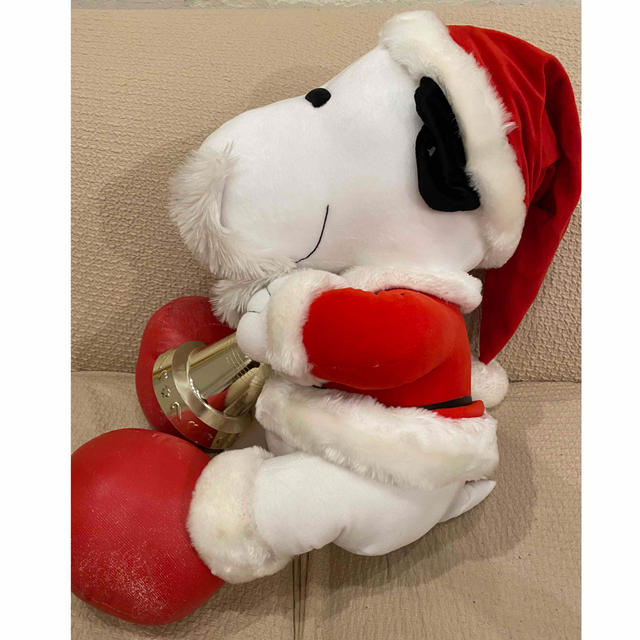 SNOOPY(スヌーピー)のスヌーピー　クリスマス　ビックぬいぐるみ エンタメ/ホビーのおもちゃ/ぬいぐるみ(ぬいぐるみ)の商品写真