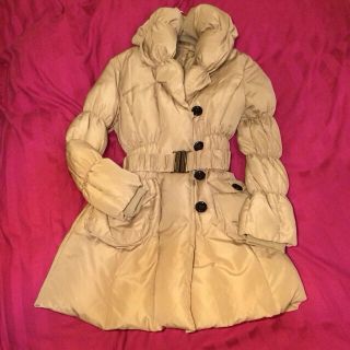 トッコ ベージュダウンコート 美品(ダウンコート)
