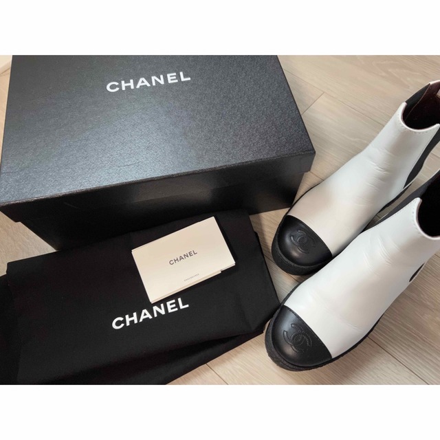 レディース【美品】シャネル CHANEL ショートブーツ