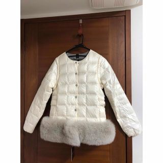 ながちゃん様専用 新品 翁 安芸 taion extra 裾ファー付き ダウン