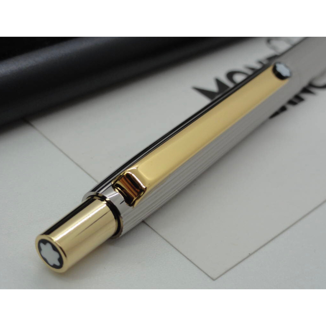 MONTBLANC(モンブラン)の未使用に近い美品！総プラチナ張り価値あるSラインの最高峰No2929★モンブラン インテリア/住まい/日用品の文房具(ペン/マーカー)の商品写真