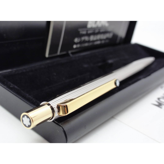 MONTBLANC(モンブラン)の未使用に近い美品！総プラチナ張り価値あるSラインの最高峰No2929★モンブラン インテリア/住まい/日用品の文房具(ペン/マーカー)の商品写真