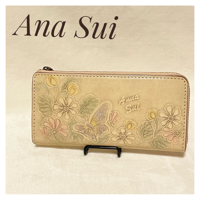 ANNA SUI(アナスイ)のANNASUI L字ファスナー長財布　花　蝶柄 メンズのファッション小物(長財布)の商品写真