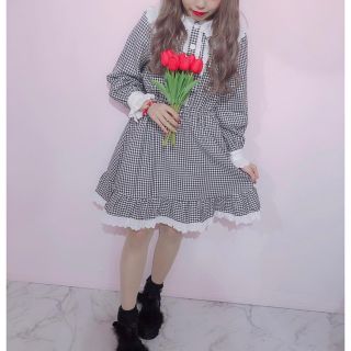 swankiss スワンキス チェック柄ワンピース ワンピース ワンピ 新品