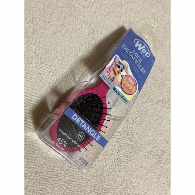 ○ ウェットブラシ WetBrush リルディタングラー ヘアブラシ コスメ/美容のヘアケア/スタイリング(ヘアブラシ/クシ)の商品写真