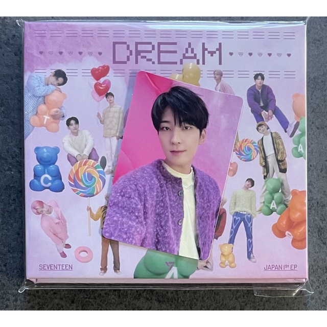 SEVENTEEN - 【ウォヌ】seventeen dream 初回限定盤c ランダムトレカの