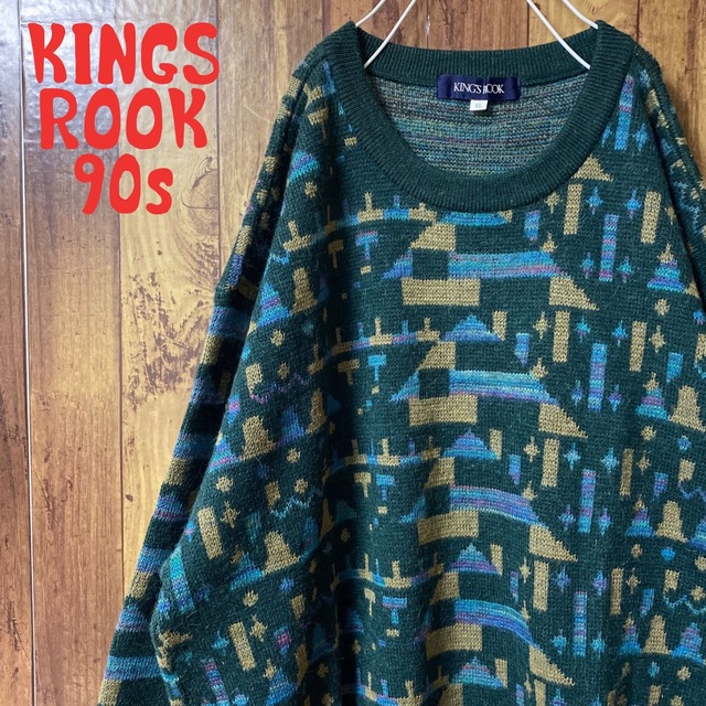 美品　KINGS ROOK ニット　セーター　90s
