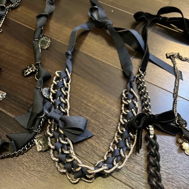 LANVIN en Bleu(ランバンオンブルー)のランバンオンブルー　ネックレス　セット レディースのアクセサリー(ネックレス)の商品写真