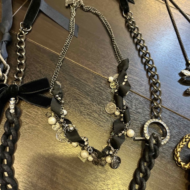 LANVIN en Bleu(ランバンオンブルー)のランバンオンブルー　ネックレス　セット レディースのアクセサリー(ネックレス)の商品写真