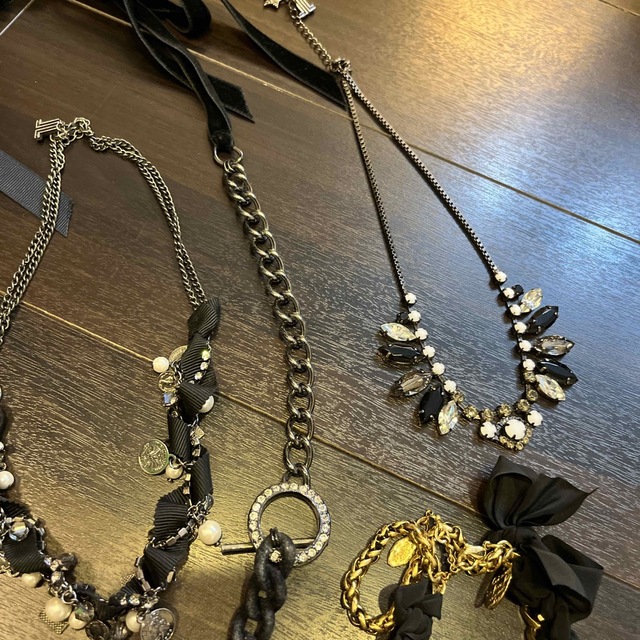 LANVIN en Bleu(ランバンオンブルー)のランバンオンブルー　ネックレス　セット レディースのアクセサリー(ネックレス)の商品写真