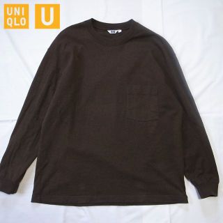 ユニクロ(UNIQLO)のクルーネックＴ 長袖 XLサイズ uniqlo u(Tシャツ/カットソー(七分/長袖))