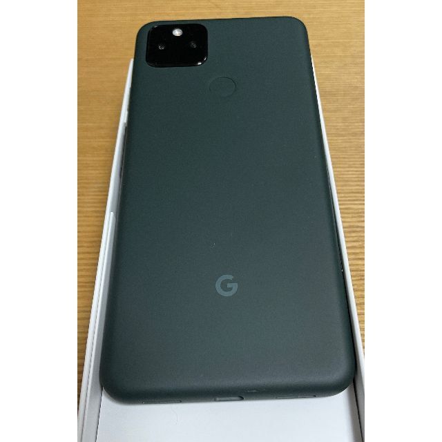 Google Pixel(グーグルピクセル)のGoogle Pixel 5a5g Mostly Black 中古美品 スマホ/家電/カメラのスマートフォン/携帯電話(スマートフォン本体)の商品写真