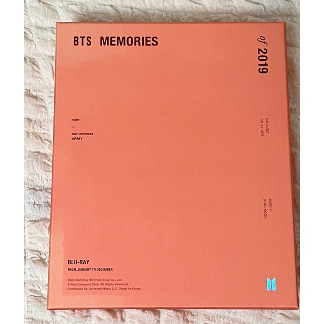 bts memories2019 Blu-ray トレカ　日本語字幕