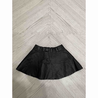 エイチアンドエム(H&M)のレザー調スカート★80(スカート)