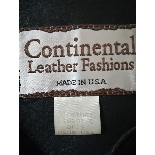 Continental Leather Fashions　パイソン　革ベスト