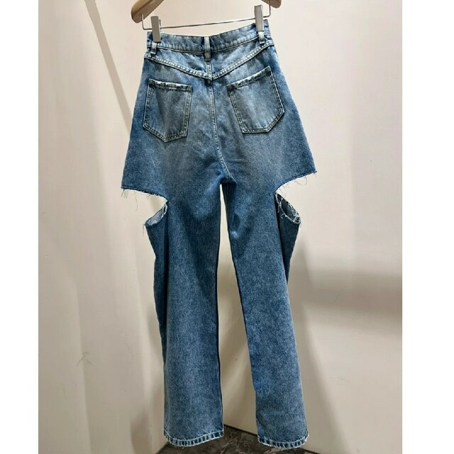 完売品】Maison Margielaスラッシュディテールデニム38 デニム 完売品】Maison Margielaスラッシュディテールデニム38 デニム