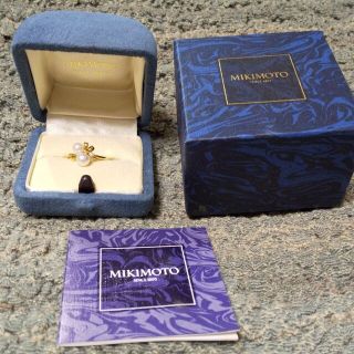 ミキモト(MIKIMOTO)のMIKIMOTO ミキモト ☆ 18金 パールリング 12号 指輪 K18 真珠(リング(指輪))