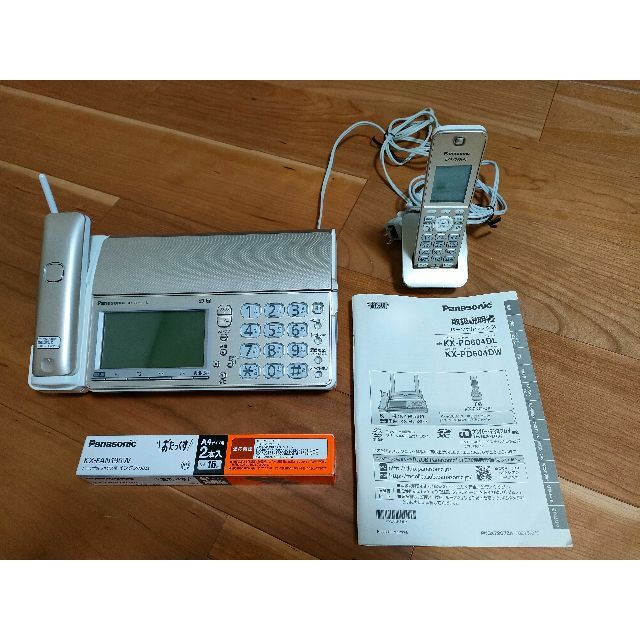 その他ファクス付き電話機　パナソニック　KX-PD604DL