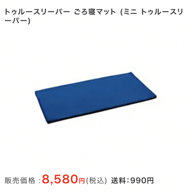 TEMPUR(テンピュール)のトゥルースリーパー  ごろ寝マット インテリア/住まい/日用品のベッド/マットレス(マットレス)の商品写真