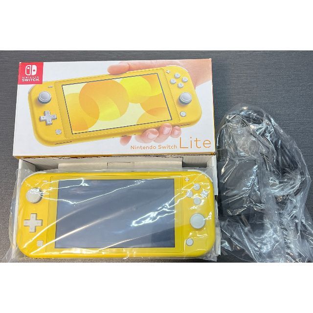 (347) 整備済み Switch Lite イエロー エンタメ/ホビーのゲームソフト/ゲーム機本体(携帯用ゲーム機本体)の商品写真