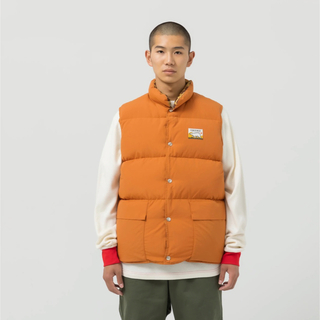 HUMAN MADE REVERSIBLE DOWN VEST S