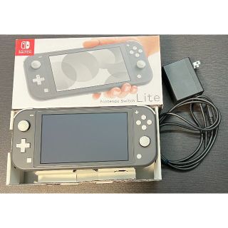 (343) 整備済み Switch Lite グレー(携帯用ゲーム機本体)