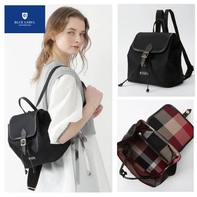 新品】ブルーレーベルクレストブリッジ ナイロン バックパック