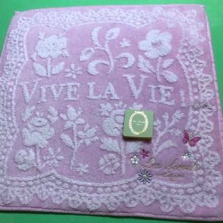 ラデュレ(LADUREE)のLADUREE…ミニタオル…新品未使用(ハンカチ)