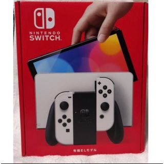 ニンテンドースイッチ(Nintendo Switch)のnintendo switch 有機EL ホワイト(家庭用ゲーム機本体)