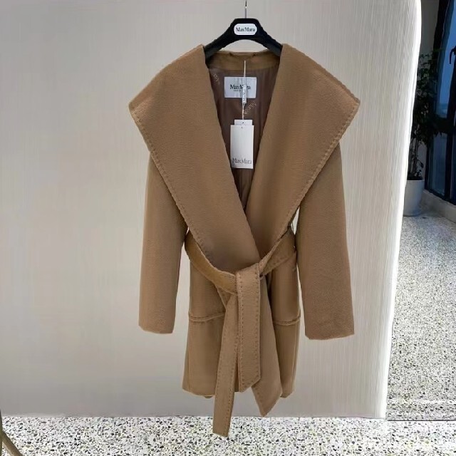 即納!最大半額!】 Max Mara 定番キャメルフードコート MaxMara