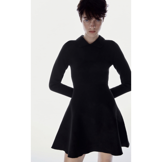 全国通販OK 【ZARA】ザラ S ニット スケーター ワンピース ミニ ワンピ 全国通販OK 【ZARA】ザラ S ニット スケーター ワンピース ミニ ワンピ