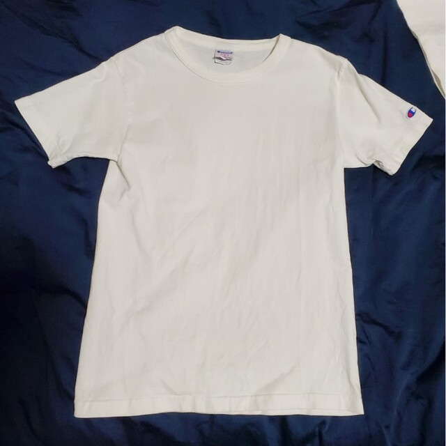 Champion Tシャツ2枚組 USA製造 厚手生地 白 ホワイト