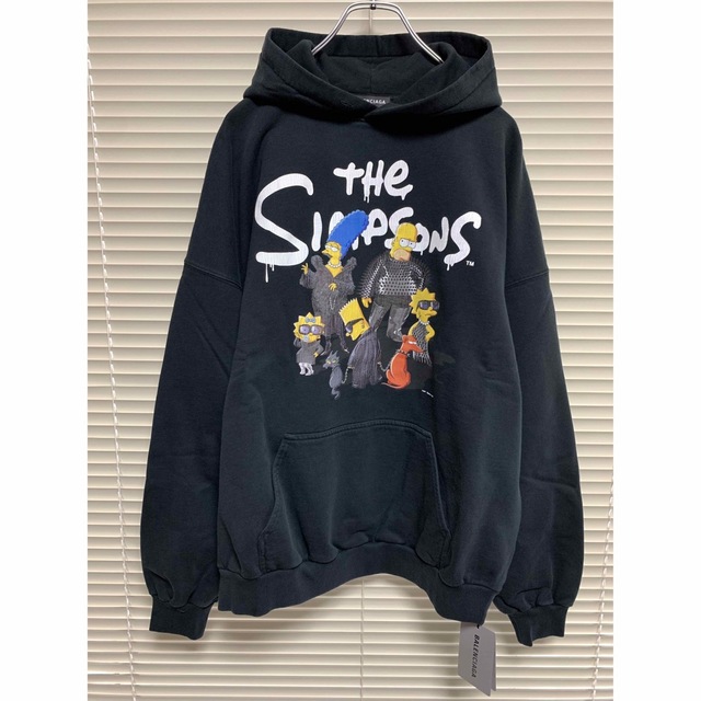 BALENCIAGA  The Simpsons Printed CottonJersey Hoodie for Men  MR PORTER