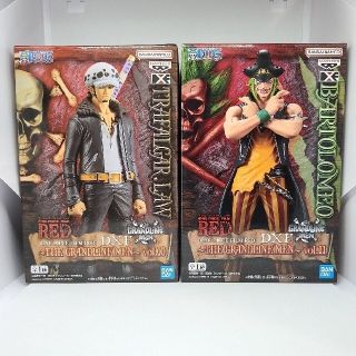 バンプレスト(BANPRESTO)のワンピース FILM RED DXF トラファルガー・ロー＆バルトロメオ セット(アニメ/ゲーム)