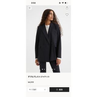 エイチアンドエム(H&M)のh&m ジャケット(テーラードジャケット)