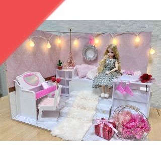 ドールハウス リカちゃんのピンクルームの通販 by みゆroom|ラクマ ドールハウス リカちゃんのピンクルームの通販 by みゆroom|ラクマ