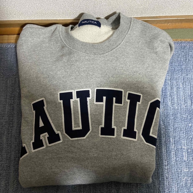 NAUTICA(ノーティカ)のNAUTICA/ノーティカ アーチロゴクルーネックスウェットシャツ メンズのトップス(スウェット)の商品写真