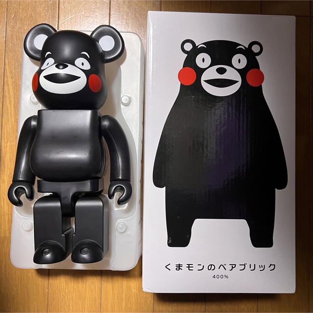 MEDICOM TOY メディコムトイ BE@RBRICK くまモン 400% '14 ベアブリック フィギュア ブラックエンタメ/ホビー