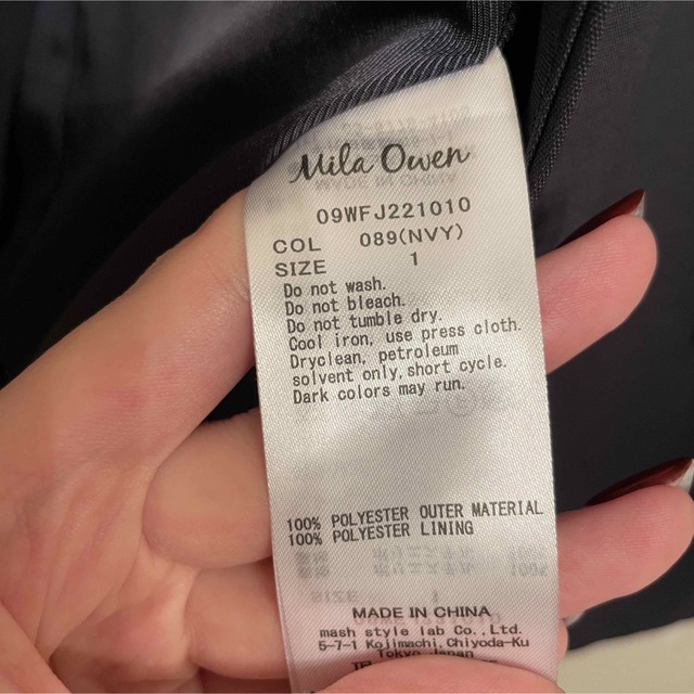 Mila Owen(ミラオーウェン)のmila owen ミラオーウェン 2サイズ金釦ダブルブレザー レディースのジャケット/アウター(テーラードジャケット)の商品写真