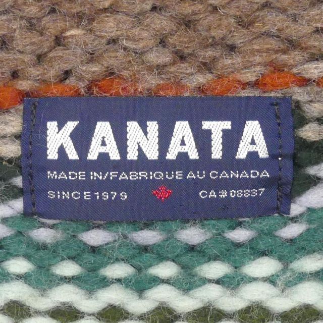 KANATA - カウチン セーター kanata ニット M カナダ製 カナタ HN1692
