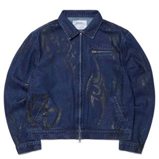 シュプリーム(Supreme)のdenim jacket Gジャケット　デニムジャケット　nomanual(Gジャン/デニムジャケット)